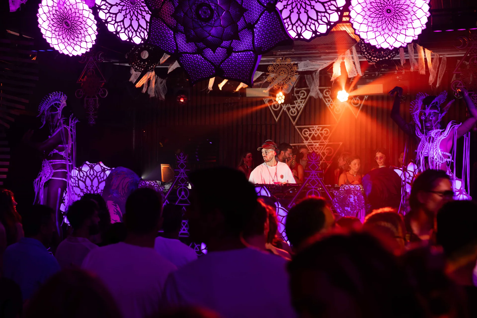 Bohem playing at Woomoon, Ibiza